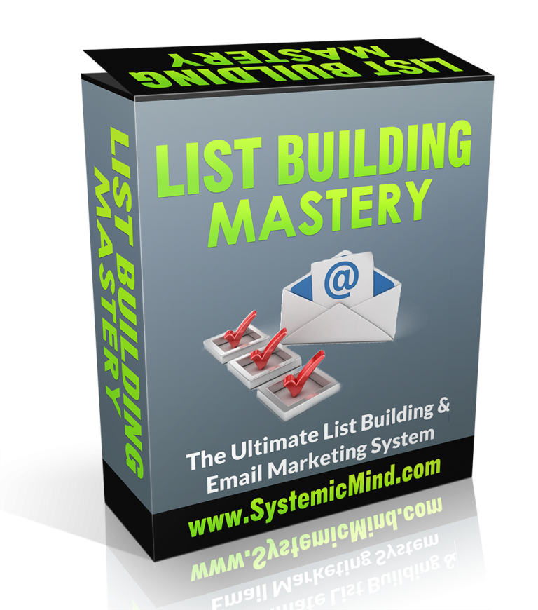 List Building Mastery Coupon Code screenshot