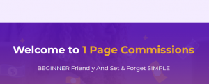 1-Page-Commissions-Coupon-Code