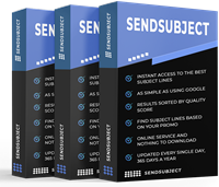 SendSubject Coupon Code screenshot