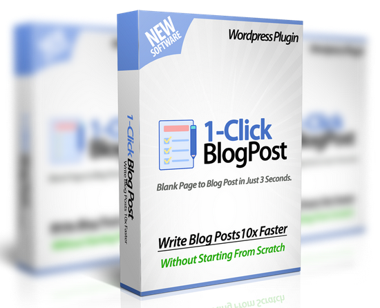 1-Click Blog Post Coupon Code screenshot
