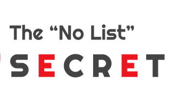 The No List Secret Coupon Code screenshot