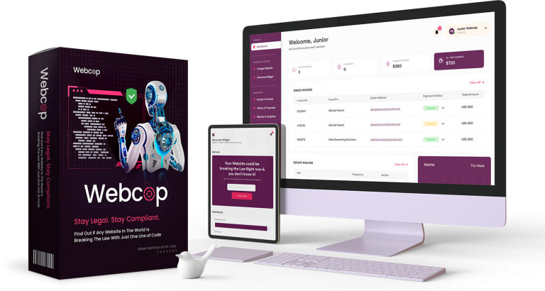 Webcop Coupon Code screenshot